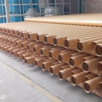 TUBO PVC ALC UR 200mmX6m SN2 (S-25) ISO 4   435 PAVCO